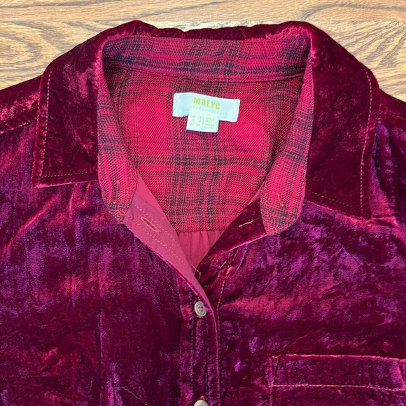Maeve Velvet Shirt - Picture 9 of 10